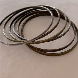 NWOT Copper Tones Fashion Bangle Bracelets